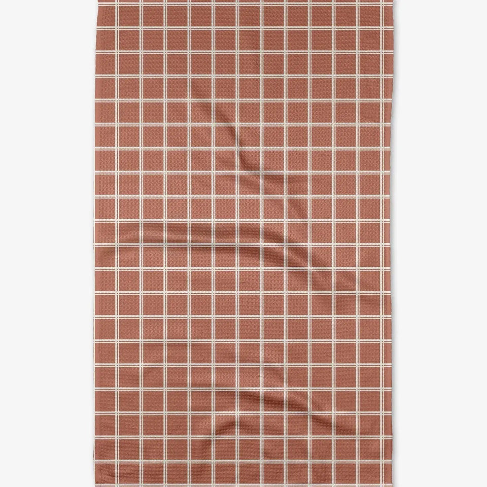 Harvest Plaid Tea Towel - Wear with style