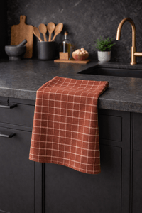 Harvest Plaid Tea Towel - Wear with style