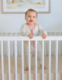 Heart Bamboo Convertible Footed Onesie - Wear with style