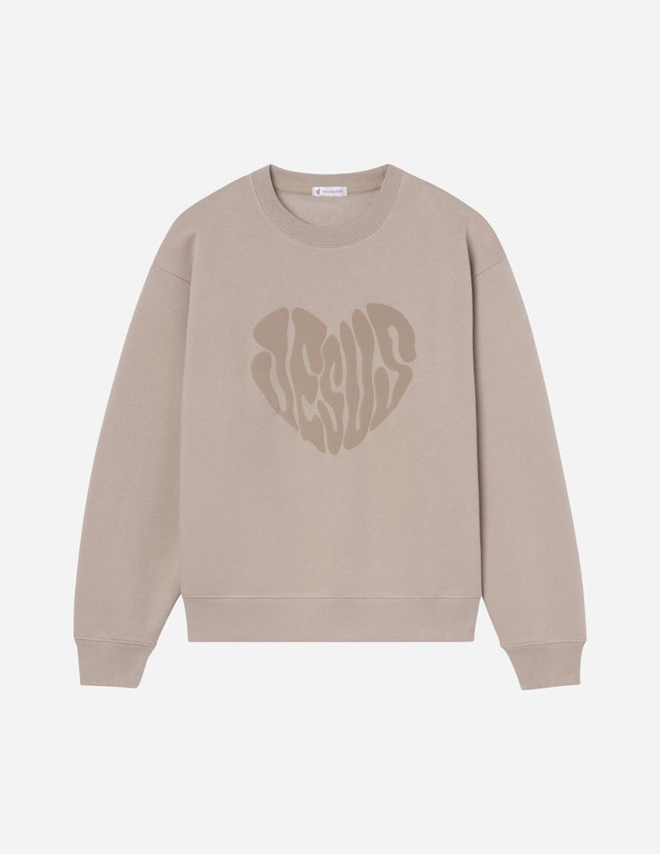 Heart Jesus Unisex Crewneck - Wear with style