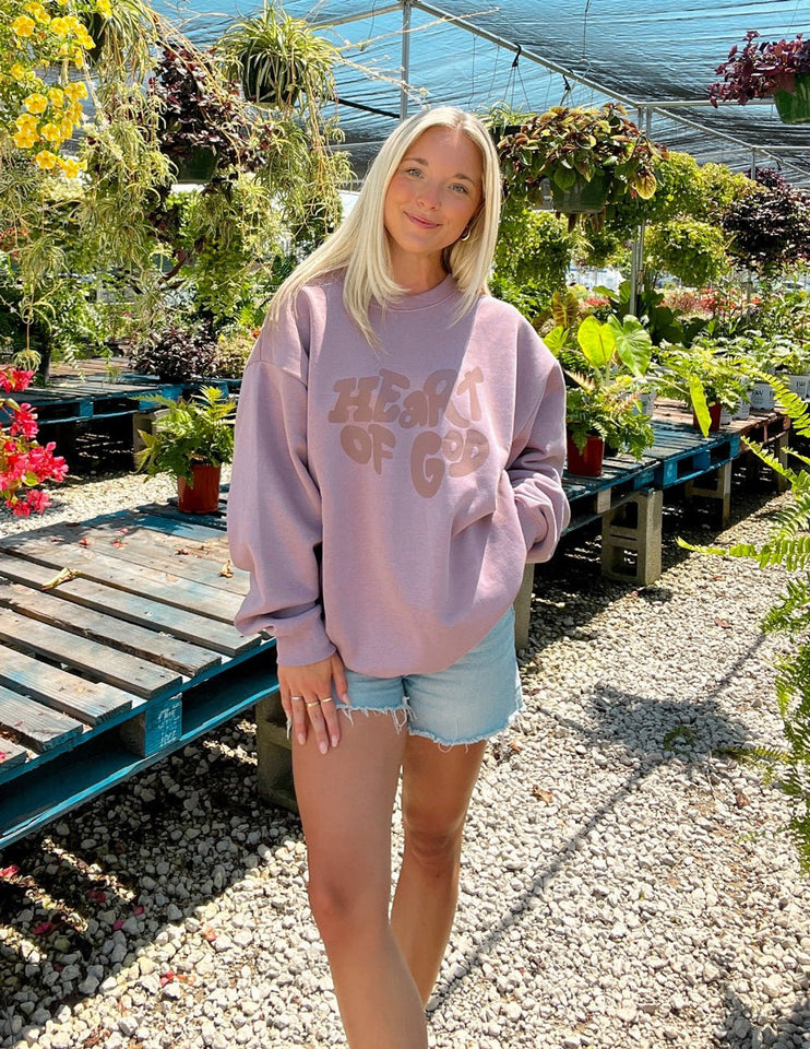 Heart of God Unisex Crewneck - Wear with style