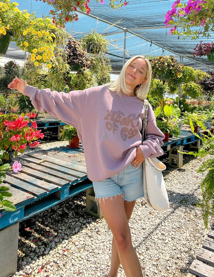 Heart of God Unisex Crewneck - Wear with style