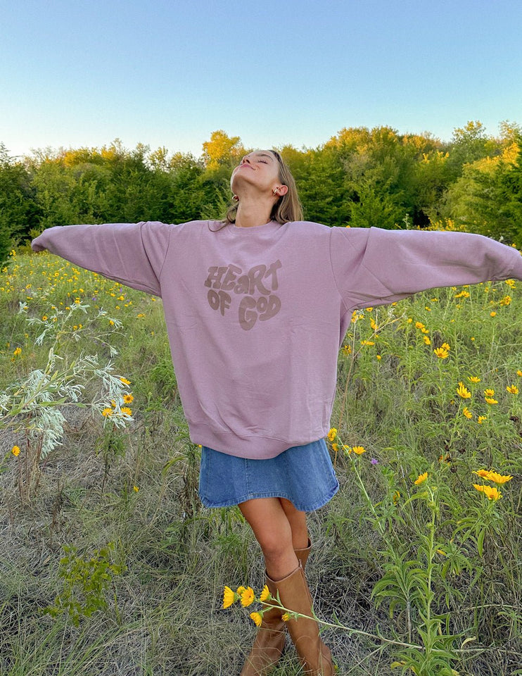 Heart of God Unisex Crewneck - Wear with style