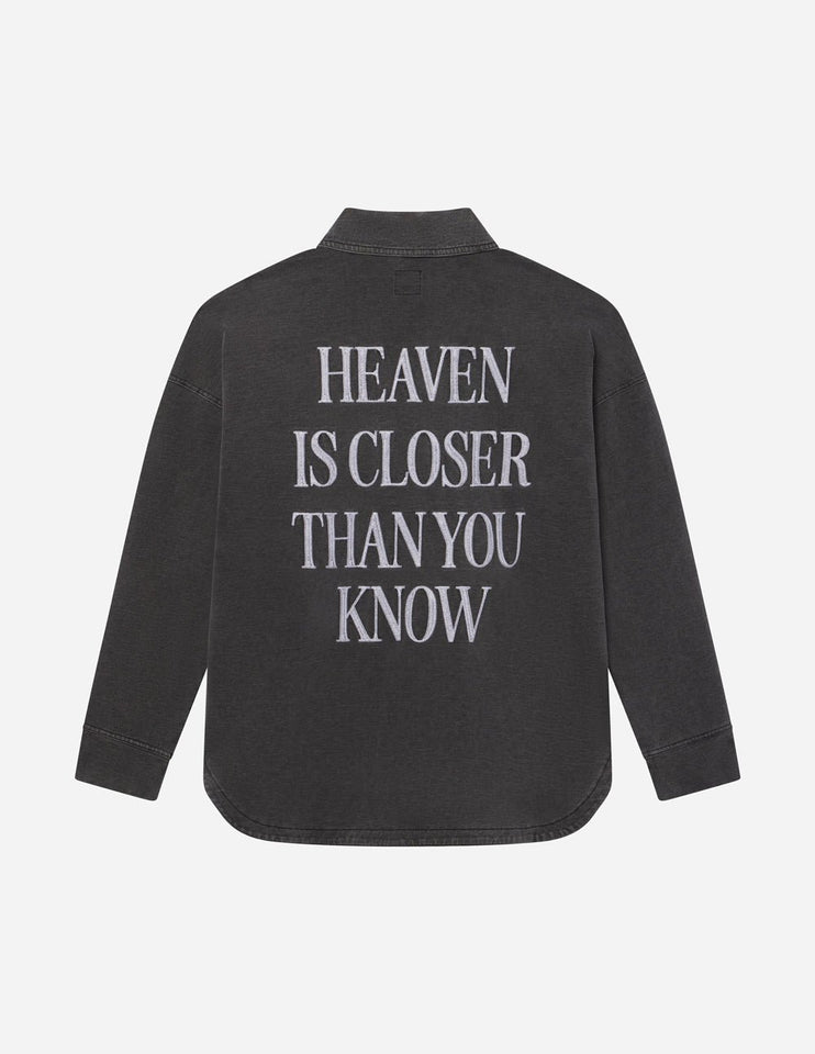 Heaven Is Closer Shacket - Wear with style