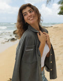 Heaven Is Closer Shacket - Wear with style