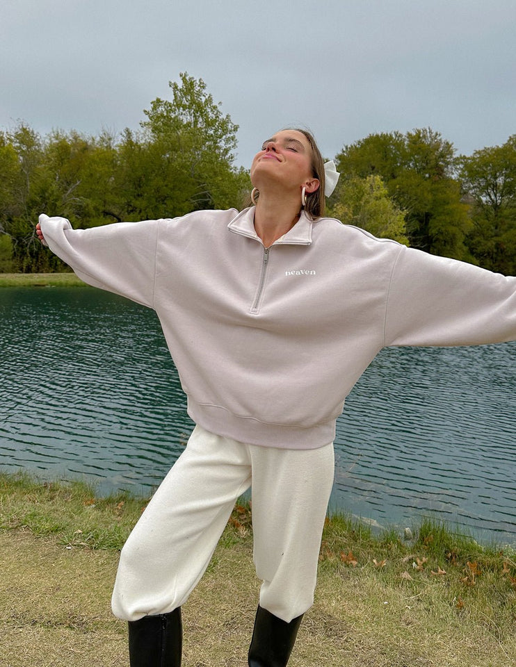 Heaven Women's Half - Zip - Wear with style