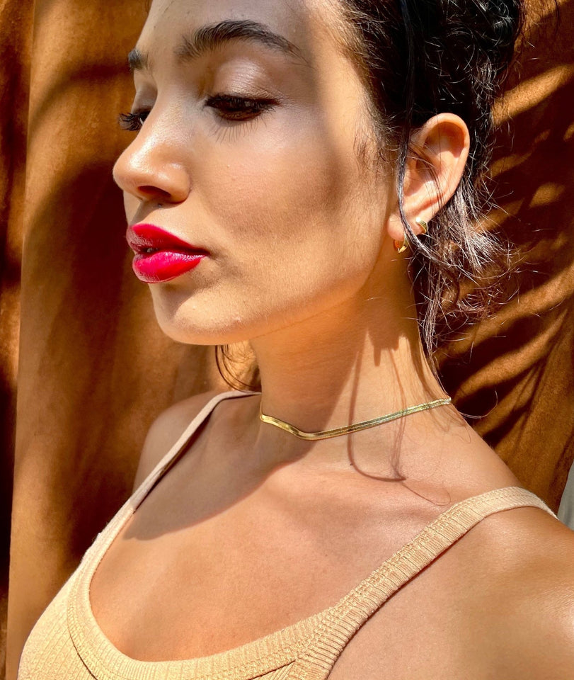 Herringbone Choker - Wear with style