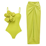 Hibiscus one piece swimsuit - Wear with style