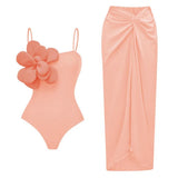 Hibiscus one piece swimsuit - Wear with style