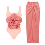 Hibiscus one piece swimsuit - Wear with style