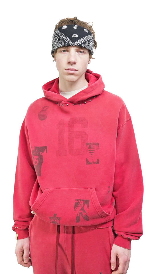 History Studded Hoodie - Wear with style