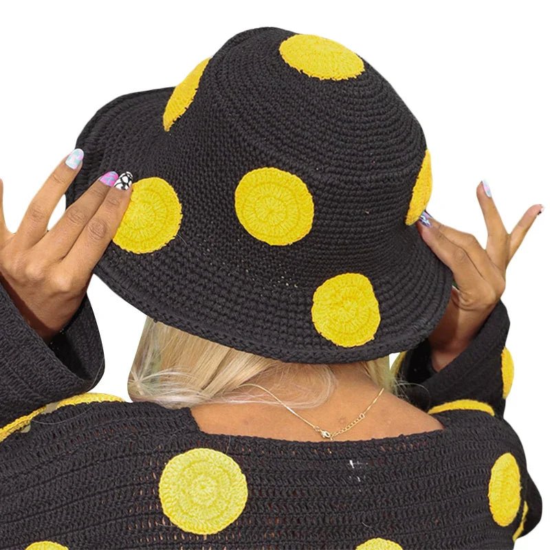 Hollow Knitted Fisherman Hat - Wear with style