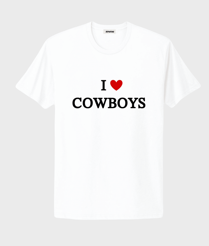 I Heart Cowboys Tee - Wear with style