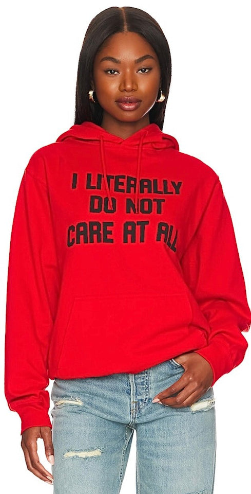 I Literally Do Not Care Hoodie - Wear with style