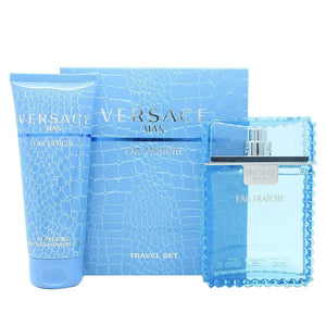 VERSACE EAU FRAICHE EDT TRAVEL SET MEN
