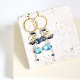 Rose Pink Gemstones Ammil Earrings