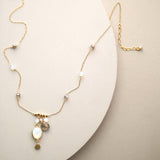 Opalite Bezel Necklace