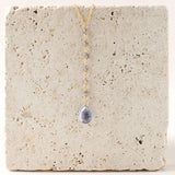 Tanzanite Quartz Yoga Pendant
