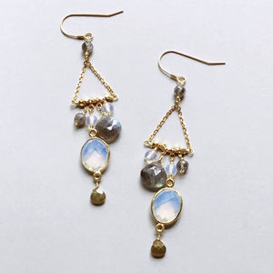 Opalite Chandie Earrings