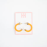 Mini Hoops - Bright Orange
