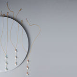 Pearl and Pink Tourmaline Necklace