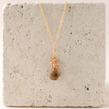 Smoky Quartz Cluster Necklace