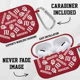 Indiana Hoosiers HD AirPods Pro 1 & 2 Case Cover - Wear with style