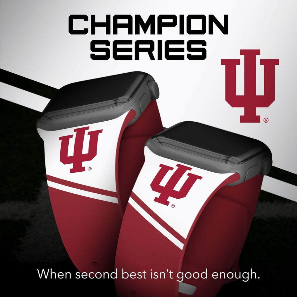 Indiana Hoosiers HD Apple Watch Band - Wear with style