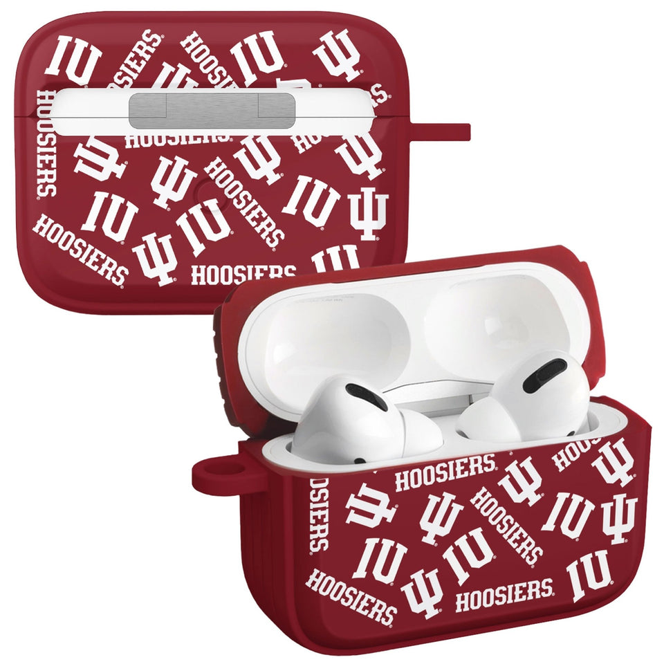 Indiana Hoosiers HDX Apple Airpods Pro 1 & 2 Case Cover - Wear with style