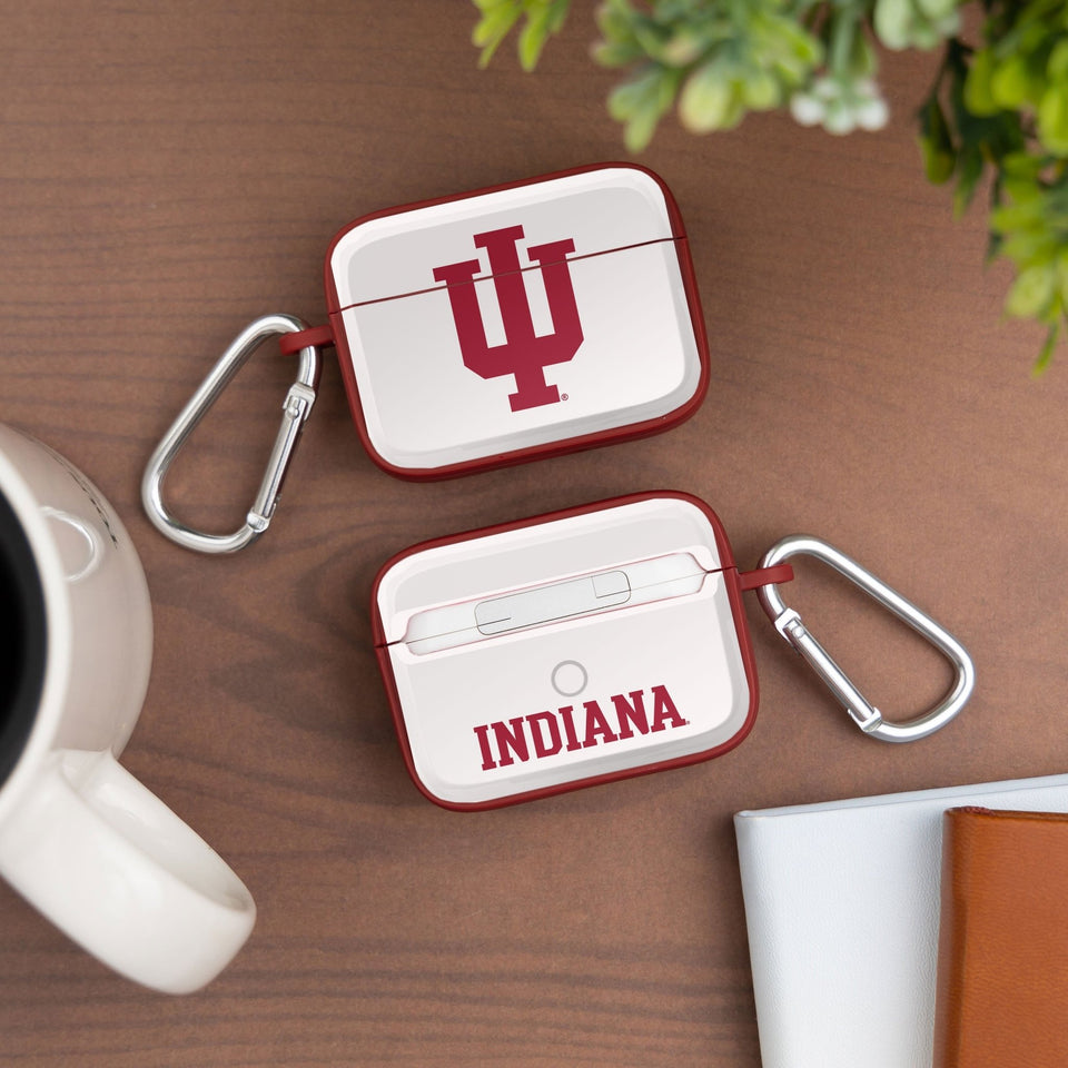 Indiana Hoosiers HDX Apple Airpods Pro 1 & 2 Case Cover - Wear with style