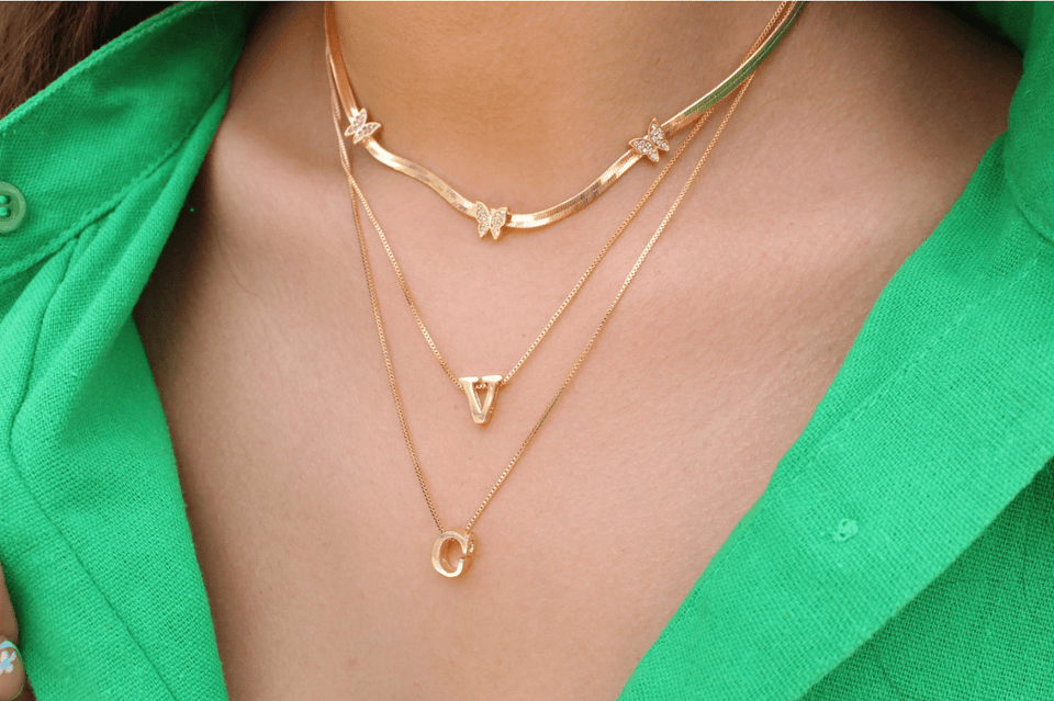 Initial Letter Set - Wear with style