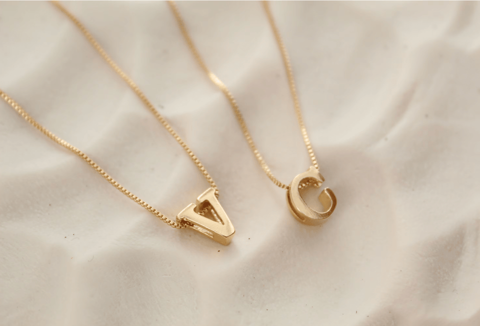 Initial Letter Set - Wear with style