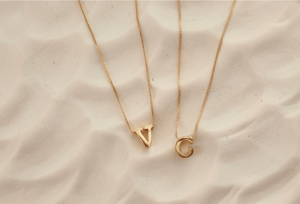 Initial Letter Set - Wear with style