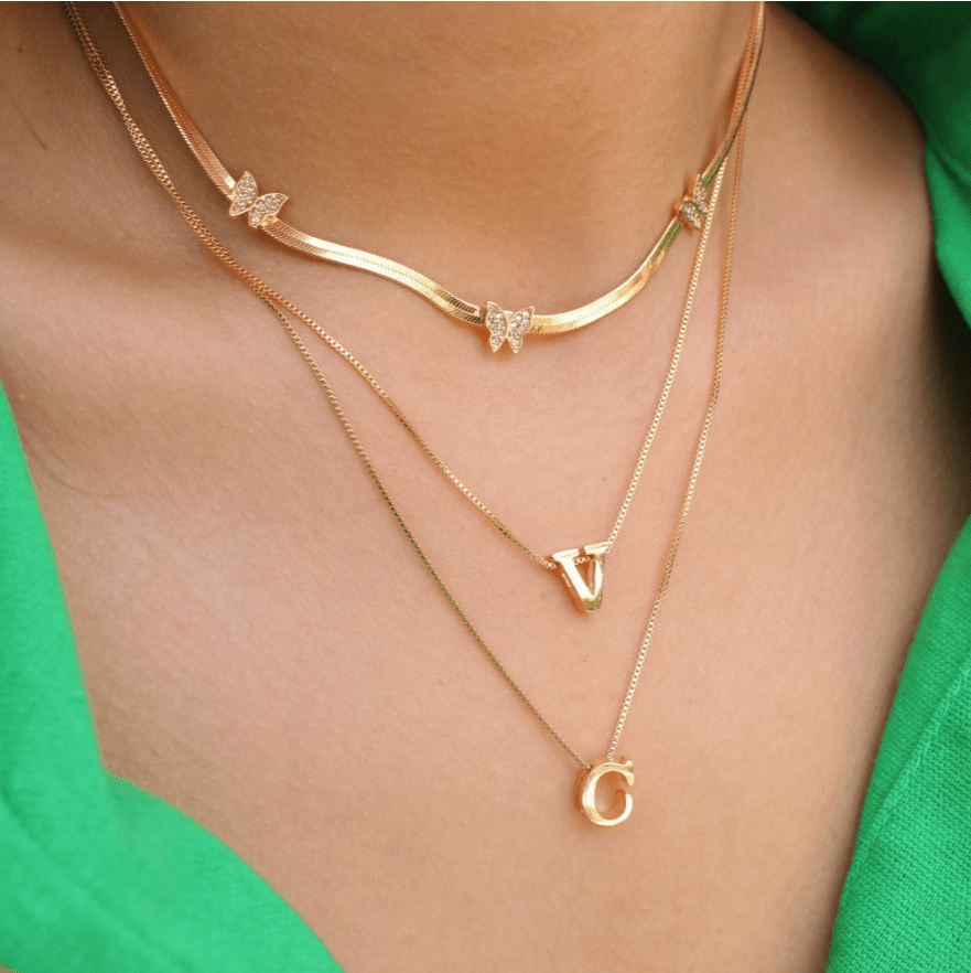 Initial Letter Set - Wear with style