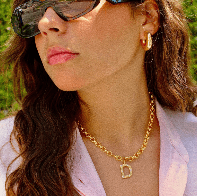 Initial Rollo Necklace - Wear with style