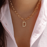 Initial Rollo Necklace - Wear with style