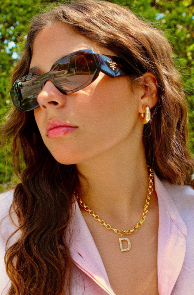 Initial Rollo Necklace - Wear with style