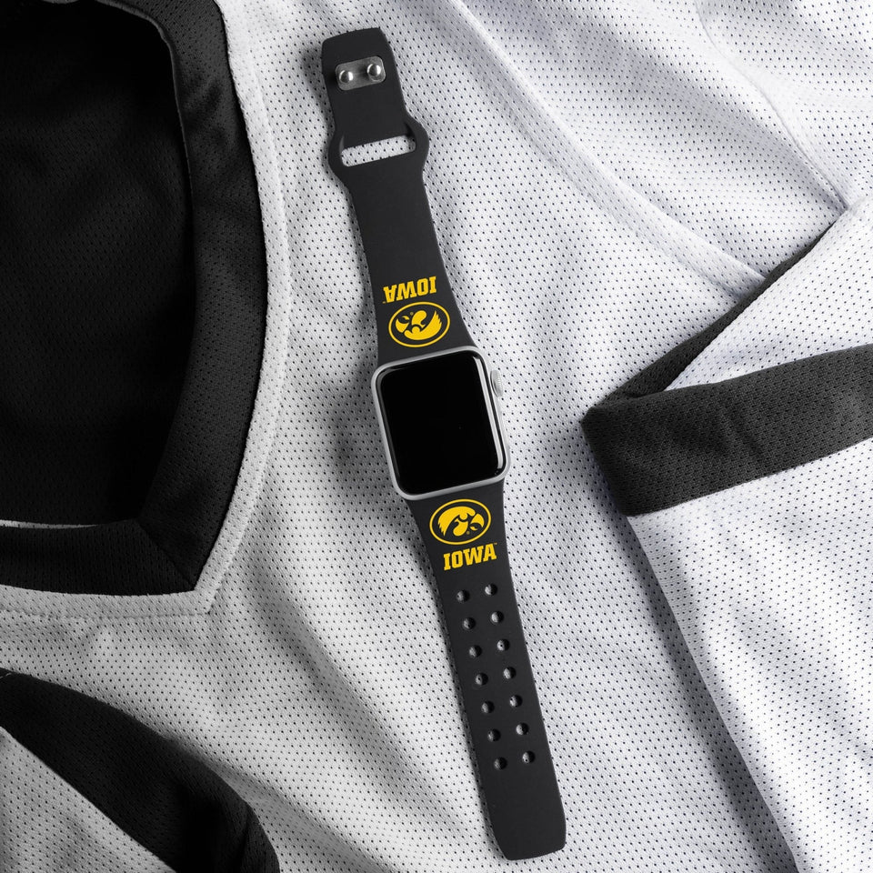 Iowa Hawkeyes HD Apple Watch Band - Wear with style