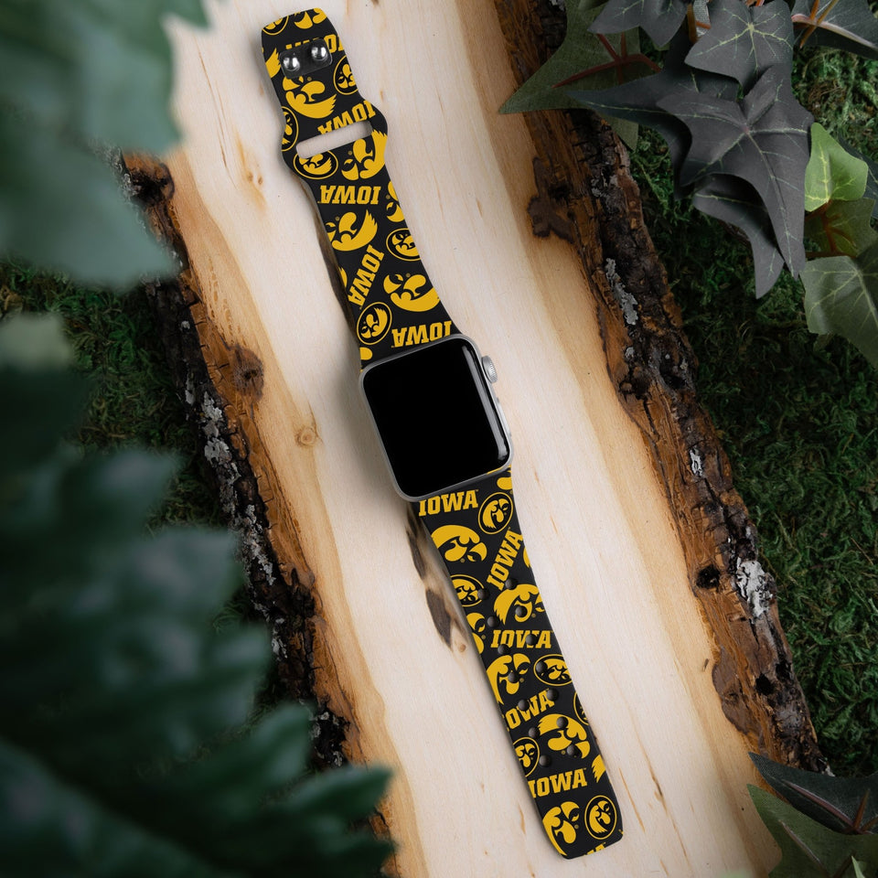 Iowa Hawkeyes HD Apple Watch Band - Wear with style