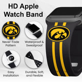 Iowa Hawkeyes HD Apple Watch Band - Wear with style