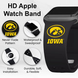 Iowa Hawkeyes HD Apple Watch Band - Wear with style