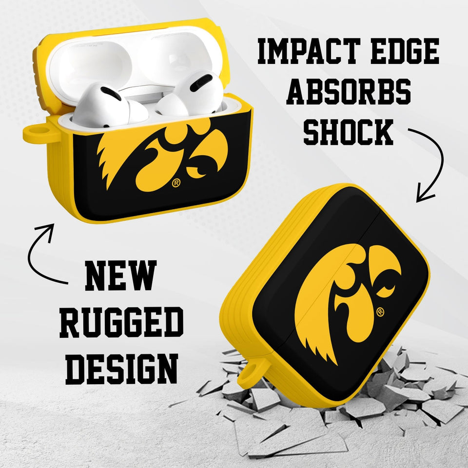Iowa Hawkeyes HDX AirPods Pro 1 & 2 Case Cover - Wear with style