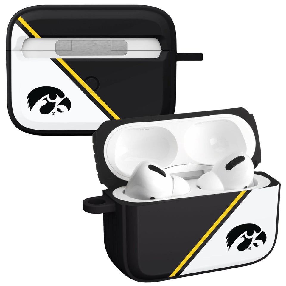 Iowa Hawkeyes HDX Champion Series Apple AirPods Pro 1 & 2 Case Cover - Wear with style