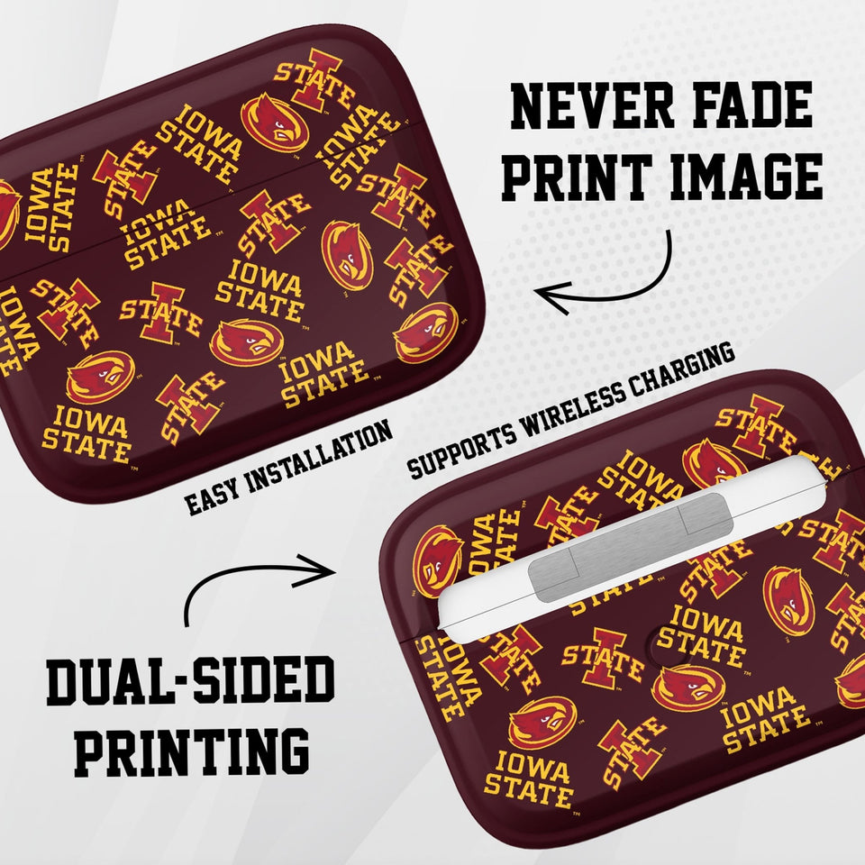 Iowa State Cyclones HDX AirPods Pro 1 & 2 Case Cover - Wear with style