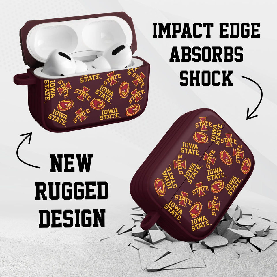Iowa State Cyclones HDX AirPods Pro 1 & 2 Case Cover - Wear with style