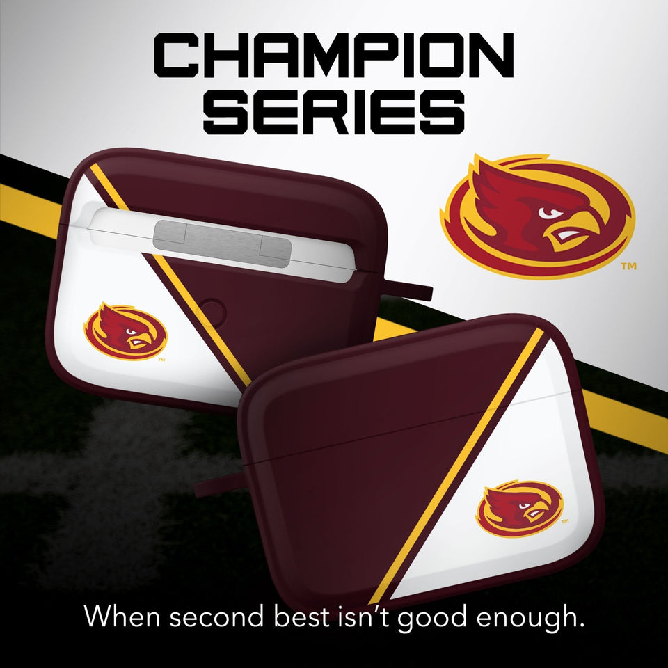 Iowa State Cyclones HDX Champion Series Apple AirPods Pro 1 & 2 Case Cover - Wear with style