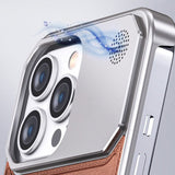 iPhone Leather Aluminum Fragrance Case - Wear with style