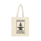 Iron Pines Canvas Tote Bag – Rugged, Reusable, Built for the Wild