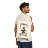 Iron Pines Canvas Tote Bag – Rugged, Reusable, Built for the Wild