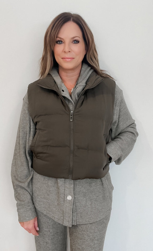 Issey Vest-Antique Bronze - Wear with style
